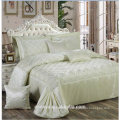 luxury wedding quilted bedspreads set with lace,high quality